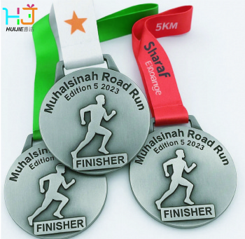 Antique silver medal