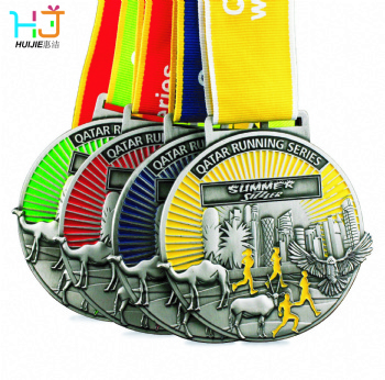 Antique silver medal