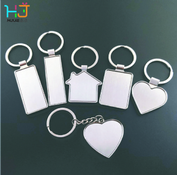 Customized pattern keychains with different shapes