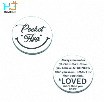 pocket hug souvenir coin